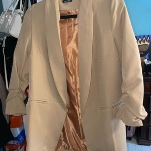 Tan blazer